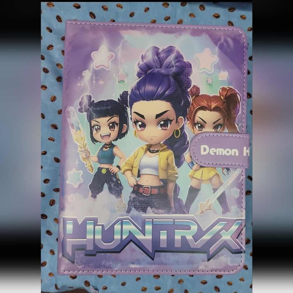Huntrix Notebook/binder